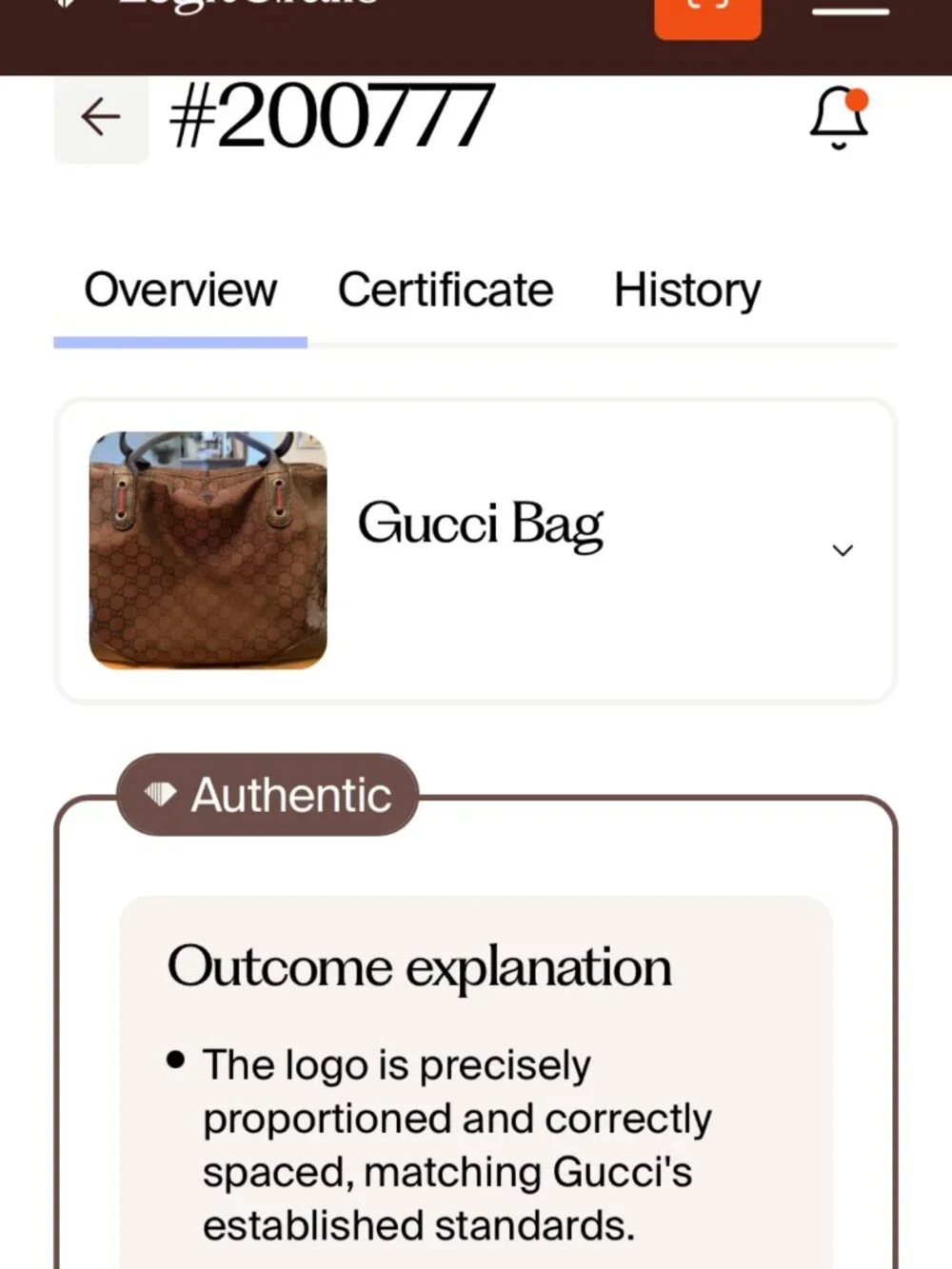 Gucci $1027 GG Canvas & Leather Princy Tote in Dark Brown